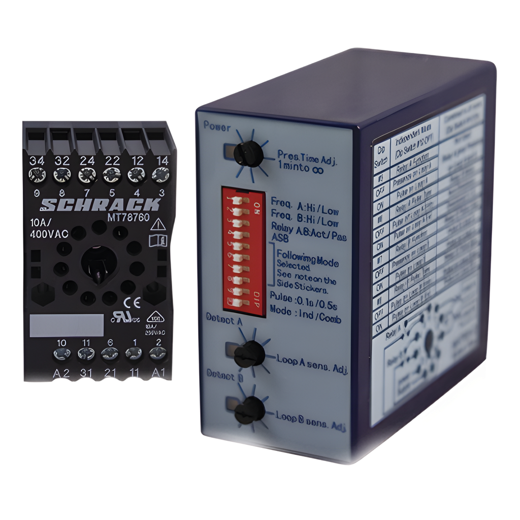 [10-MATRIX-D-1224] Sensor de masa para barreras de Dos canales