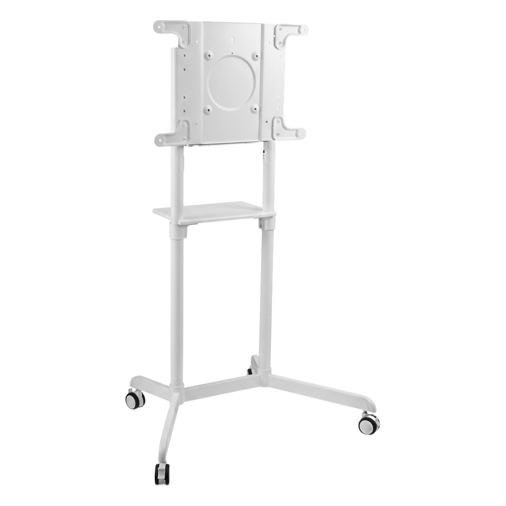 Soporte Móvil Rotativo para Pantalla 37"-70" 0°, 70 kg, blanco