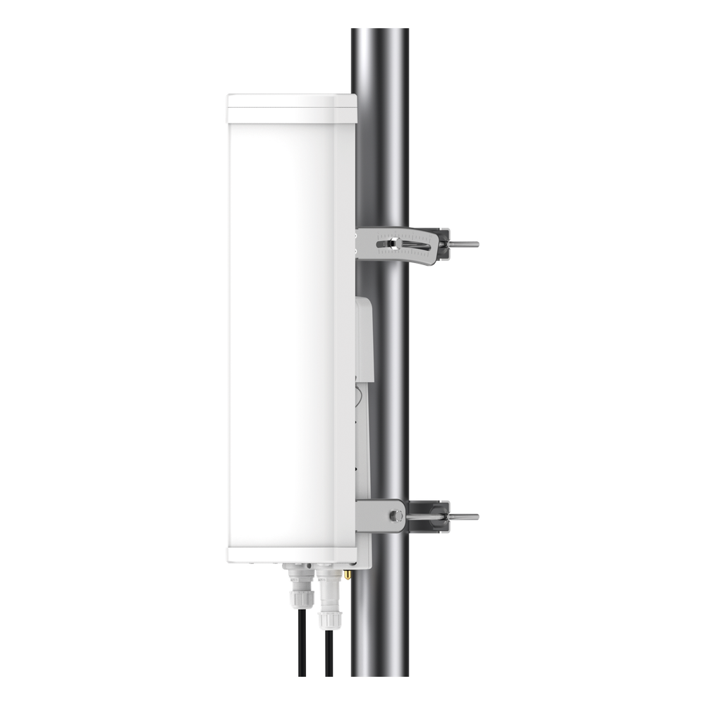 Antena sectorial de 90 grados, 18 dBi, 5.9-7.1 GHz, MU-MIMO 4x4, incluye kit de montaje para EPMP4600