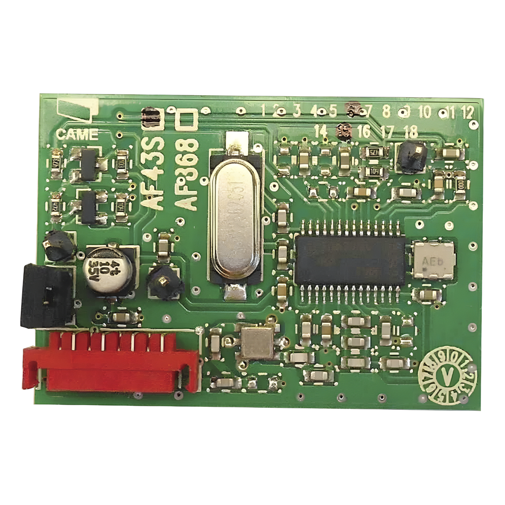 [001-AF-43S] Receptor Inalámbrico.Frecuencia de 433.92 MHz