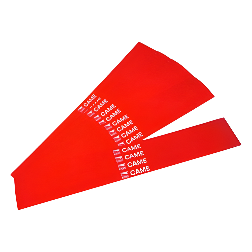 [001-G02809] Paquete de 20 bandas reflectantes rojas para mástil 001-G0401,001-G0601 CAME