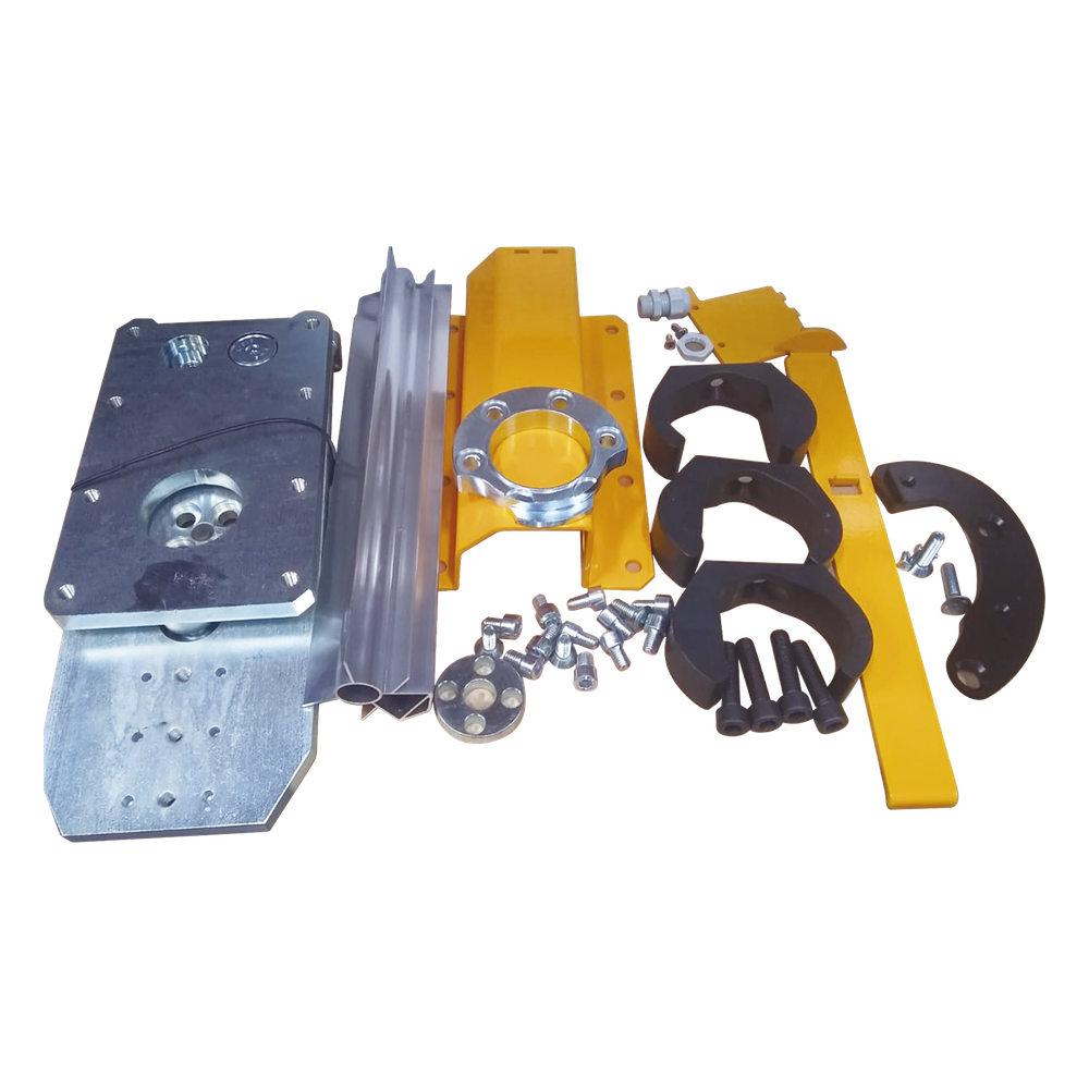 Sistema de abatimiento por impacto para brazo de barrera GARD4
