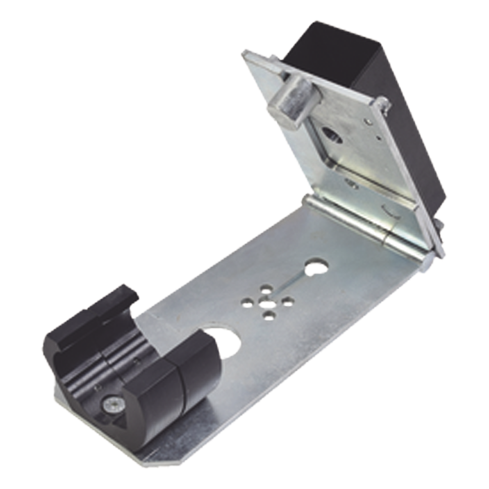 Sistema de abatimiento por impacto para brazo de barrera GARD4