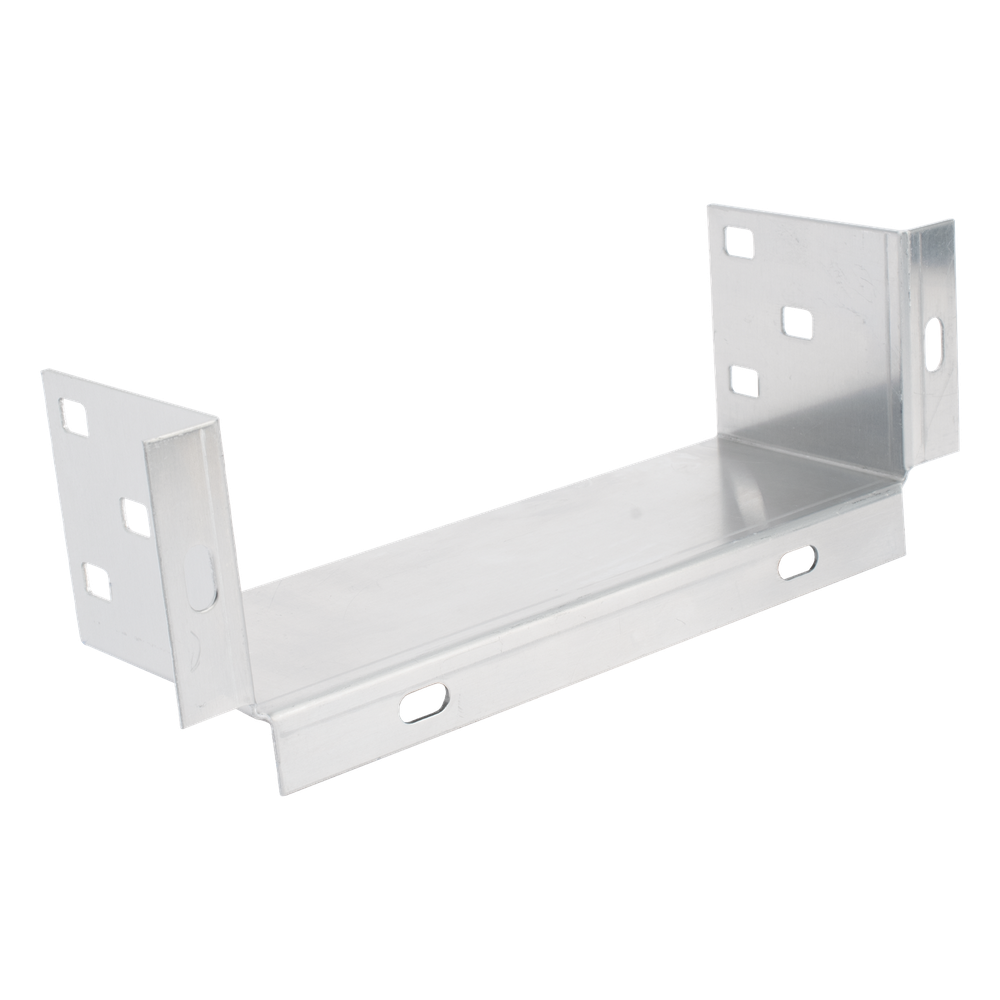 Conector de Escalera de Aluminio a Tablero (Caja) / Peralte 3 1 / 4" / Ancho 9" / Incluye Tornillería (CHCEC314X9AK)
