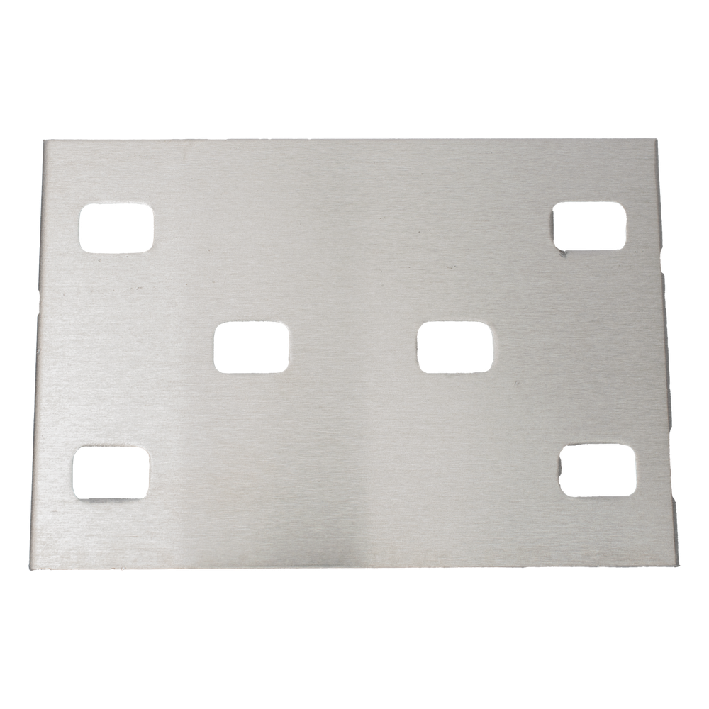 Cople para Uniones de Escalera de Aluminio / Plano / Peralte 3 1 / 4" / Incluye Tornilería