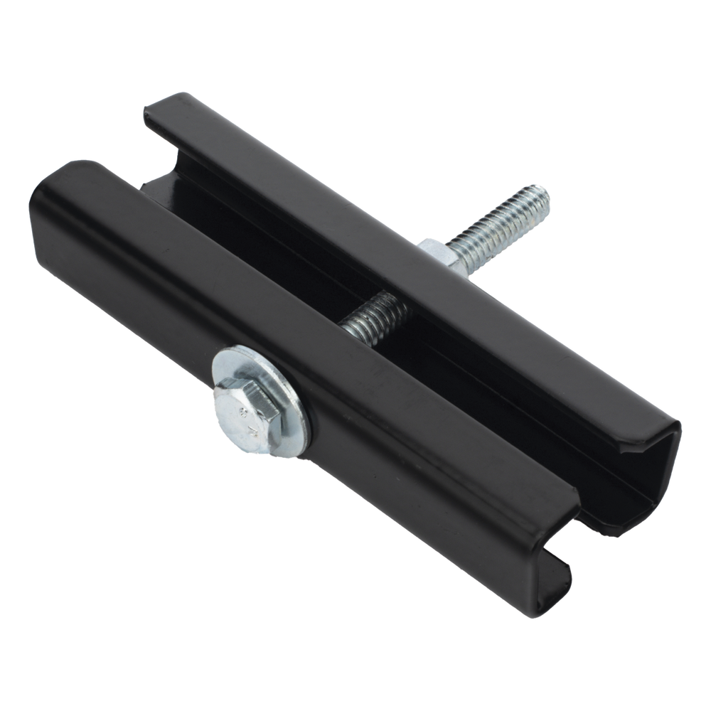 Coples para Escalera Tubular de 1.5" de Peralte y 12" de Ancho negro