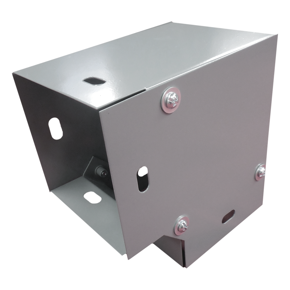 [CH-DCH9065L] Derivación codo horizontal de 90 grados 65 x 65 mm, fabricado en lámina de acero al carbón
