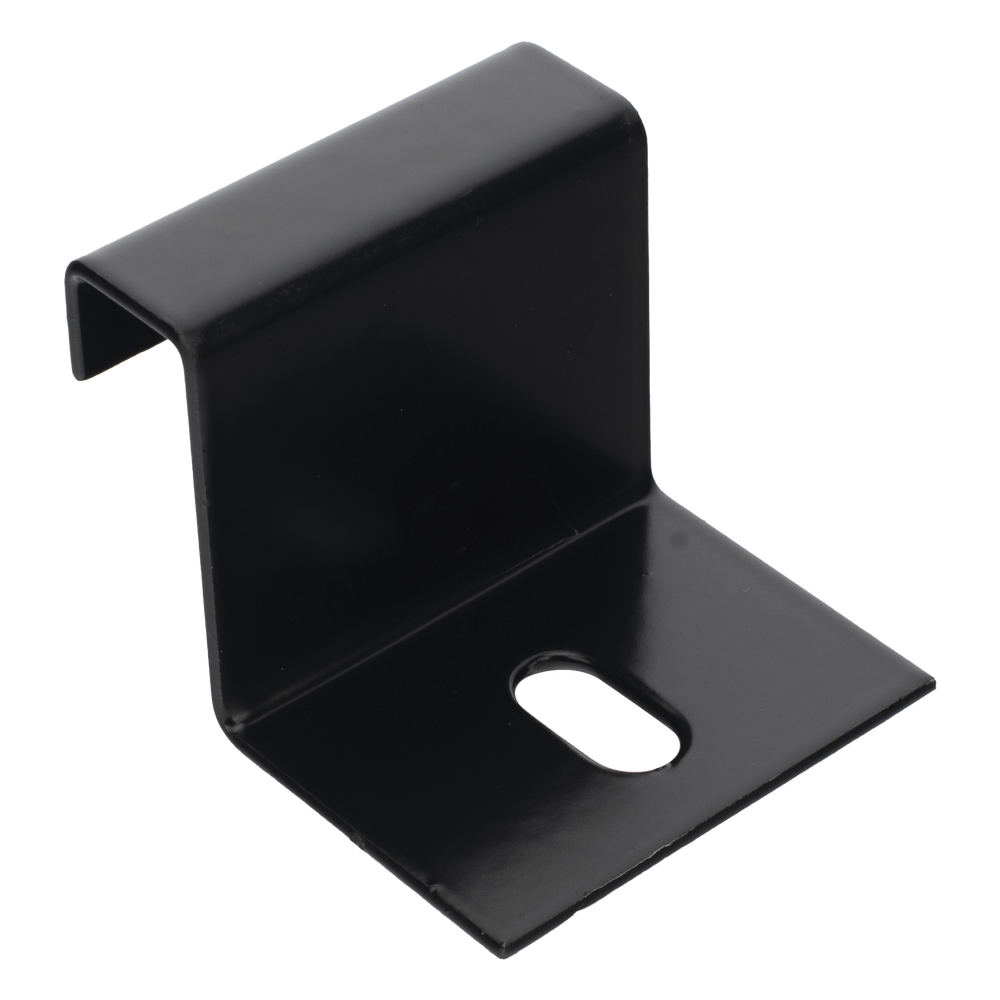 Grapa de Fijación para Escalera Tubular de 1.5" de Peralte y 12" negro
