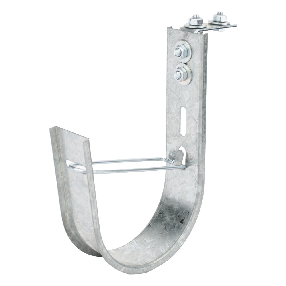 [CH-J100-EZ] Soporte (Gancho) tipo J-Hook, hasta 115 cables Cat6, ideal para soportar cableado en los espacios de manipulación al aire, Para instalación en interior