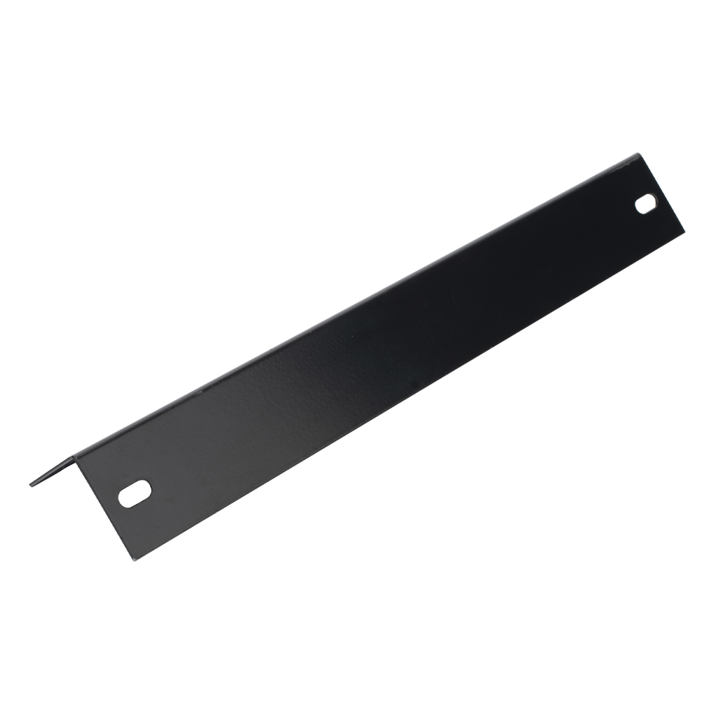 Ménsula Terminal para Escalera Tubular de 1.5" de Peralte y 12" negro