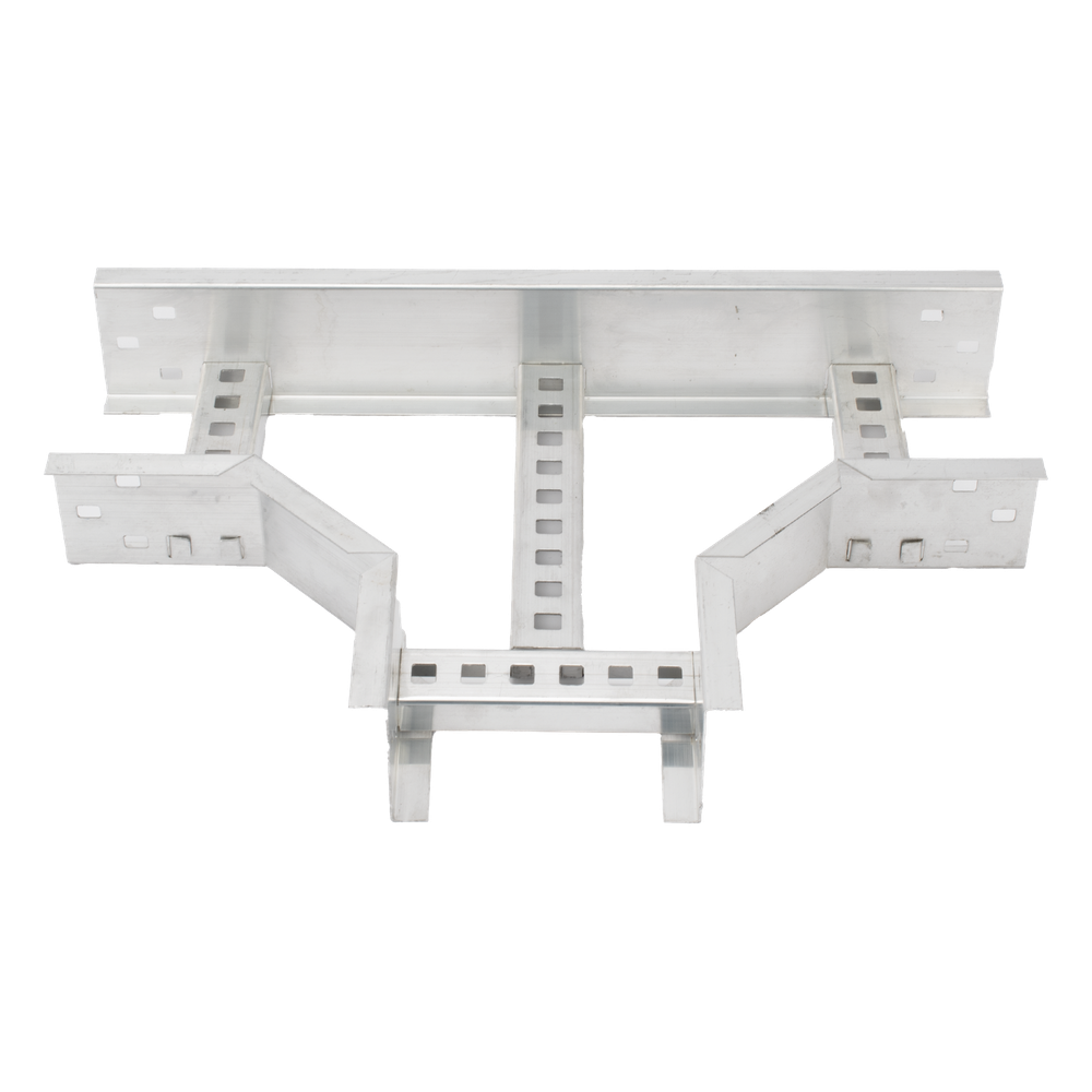 [CH-THE8R8X6AK] Derivación "T" Horizontal de Aluminio Perfil Z / Peralte 3 1 / 4" / Ancho 6" / Radio 8" / Incluye Tornillería (CHTHEZ314R8X6AK)