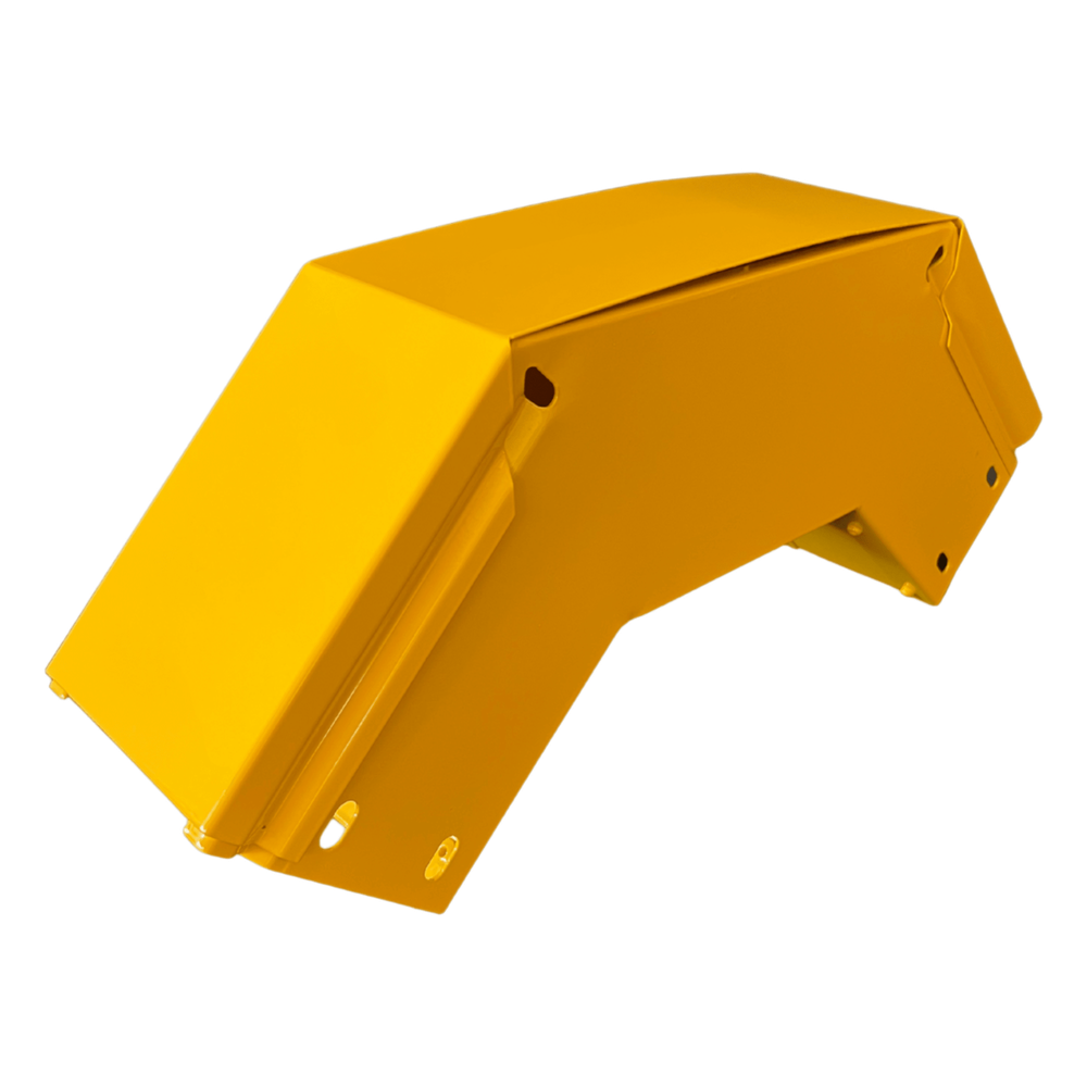 [CHFBVE904X4R8EPK] CHFIBER Curva Vertical exterior de 90° de Aluminio para Fibra 4"