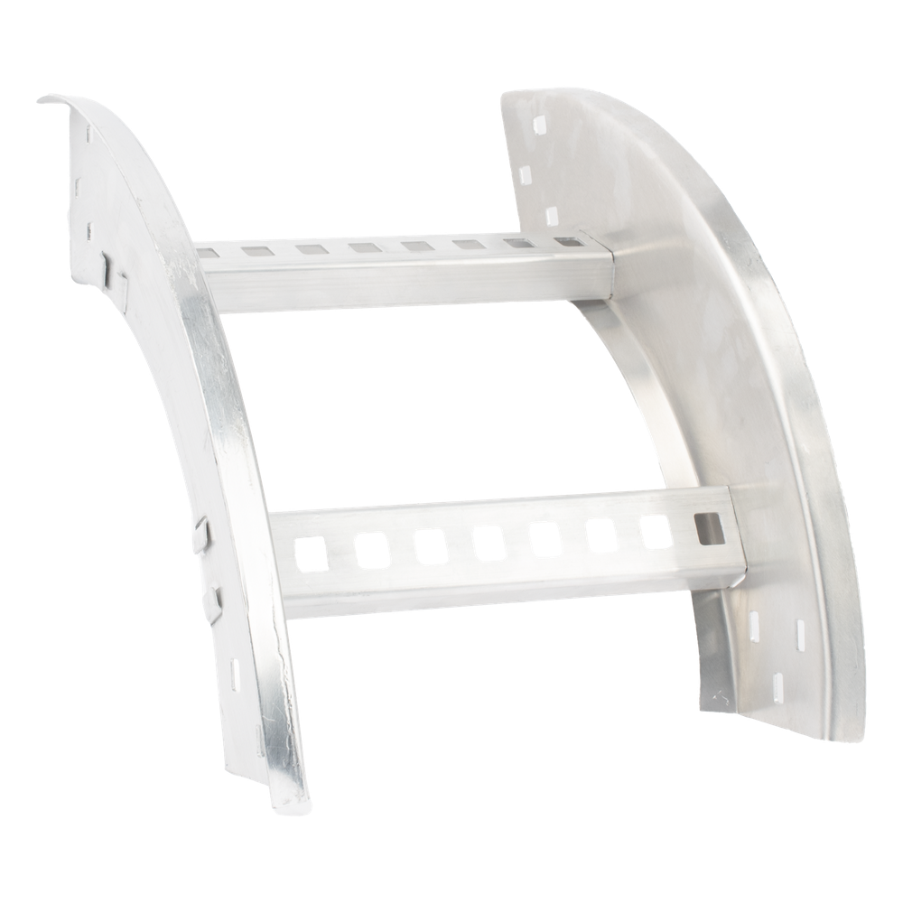 [CHVE908R8X9AK] Curva Vertical Exterior de Aluminio de 90° Perfil Z / Peralte 3 1 / 4" / Ancho 9" / Radio 8" / Incluye Tornillería (CHVE90EZ314R8X9AK)
