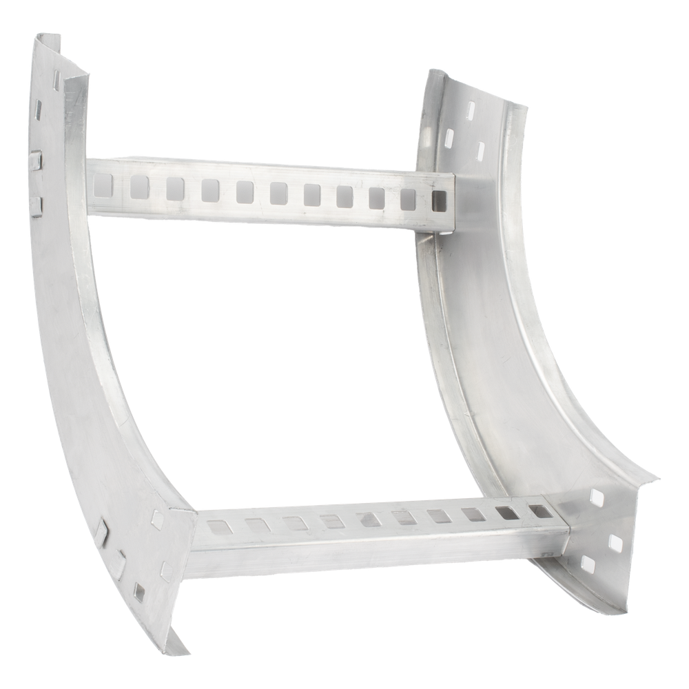 [CHVI908R8X12AK] Curva Vertical Interior de Aluminio de 90° Perfil Z / Peralte 3 1 / 4" / Ancho 12" / Radio 8" / Incluye Tornillería (CHVI90EZ314R8X12AK)