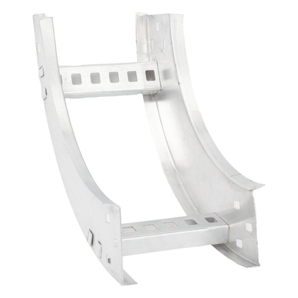 Curva 90°, 3 1/4", aluminio