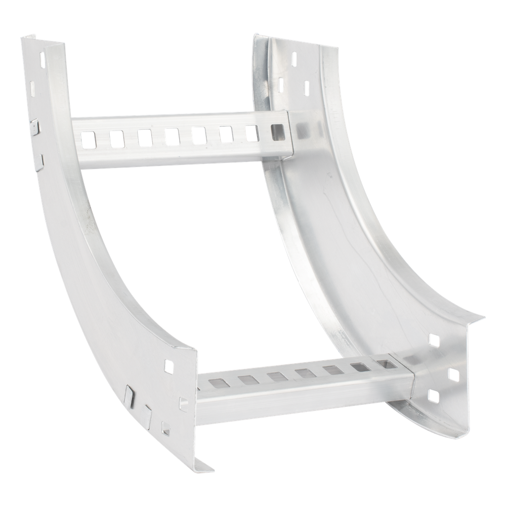 Curva Vertical Interior de Aluminio de 90° Perfil Z / Peralte 3 1 / 4" / Ancho 9" / Radio 8" / Incluye Tornillería (CHVI90EZ314R8X9AK)