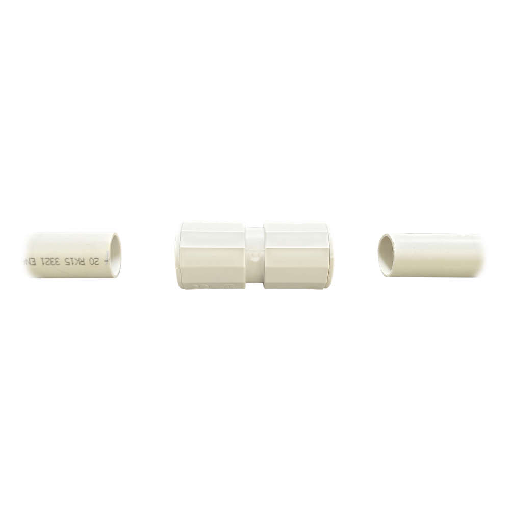 Manguito / Cople Morbidx IP67 libre de halógenos para unir tubería rígida de 32 mm (1 1 / 4) permite una instalación hermética no necesita pegamento