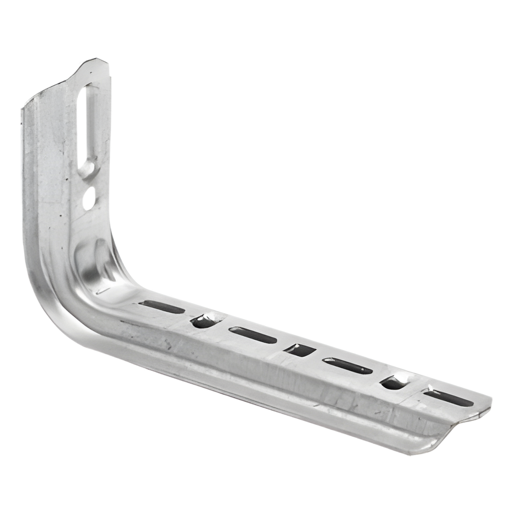 [MG-60-102EZ] Ménsula omega tipo L inteligente, 310 mm de ancho, con acabado Electro Zinc