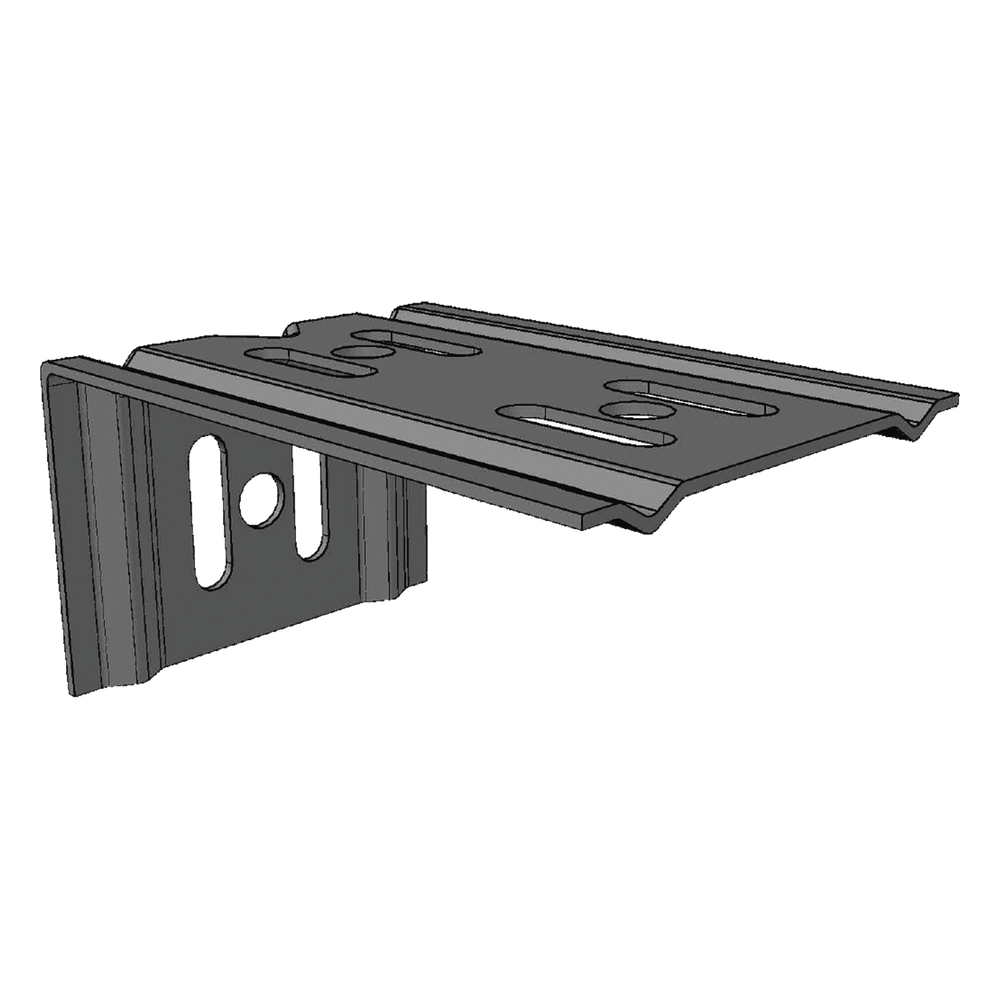 [ML-MEC-100EZ] Ménsula Para MallaFils, para montaje en pared, para anchos de charola de 100 mm, con acabado electrozinc