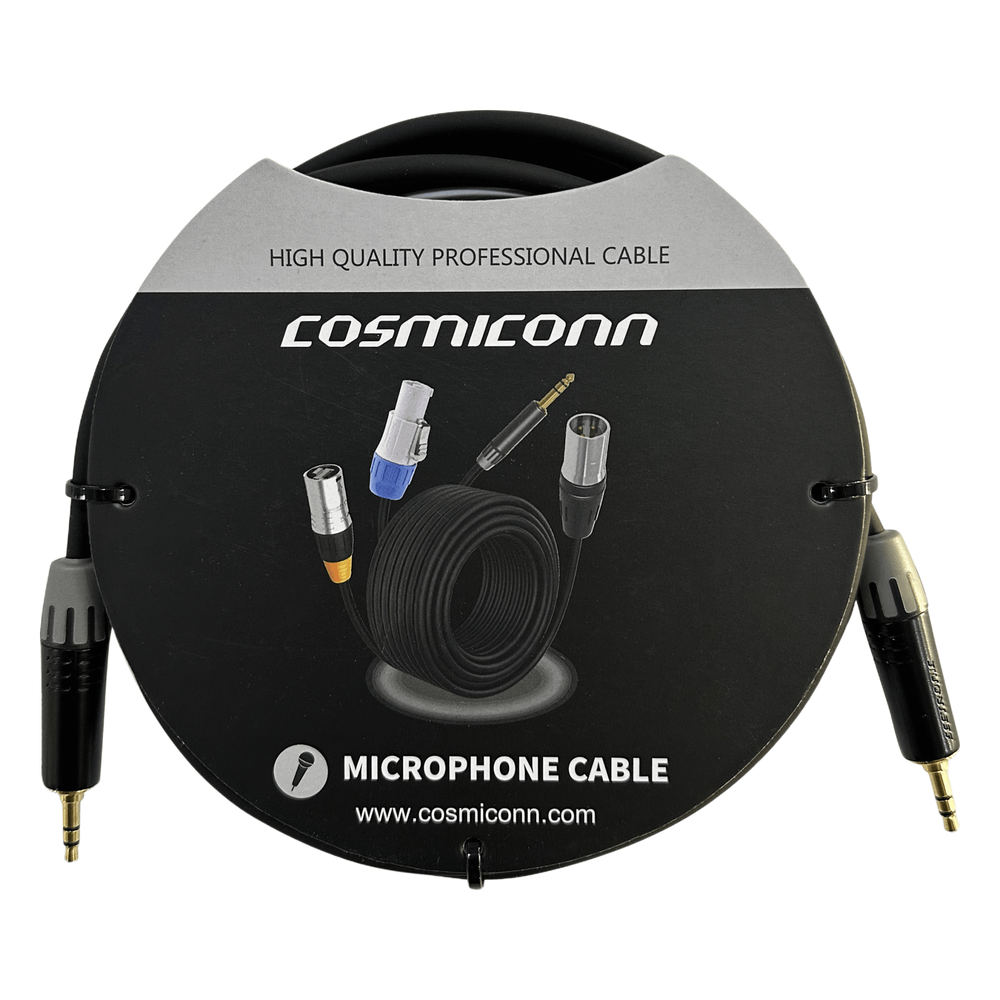 Cable 3.5mm a 3.5mm 2 m, negro