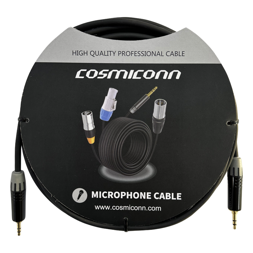 Cable 3.5mm a 3.5mm 5 m, negro