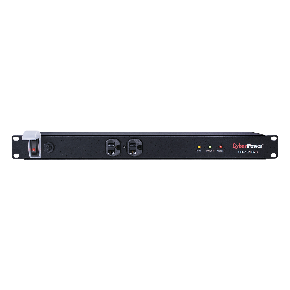 [CPS1220RMS] Supresor de Picos de 1800J En Rack Con 2 Tomas NEMA 5-20R y 10 NEMA 5-20R Traseras Con Circuit Breaker de 20A, Clavija NEMA 5-20P