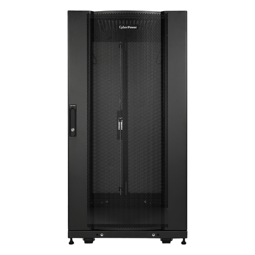 Gabinete de rack 24U, negro