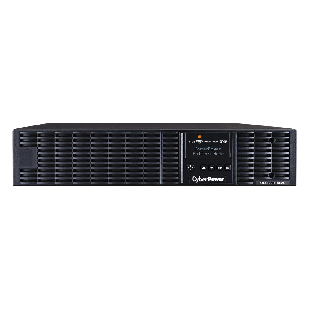 [OL1500RTXL2U] UPS de 1500 VA / 1350 W, Online Doble Conversión, Entrada 120 Vca NEMA 5-15P, Onda Senoidal Pura, Rack o Torre de 2 UR, Con 8 Tomas NEMA 5-15R