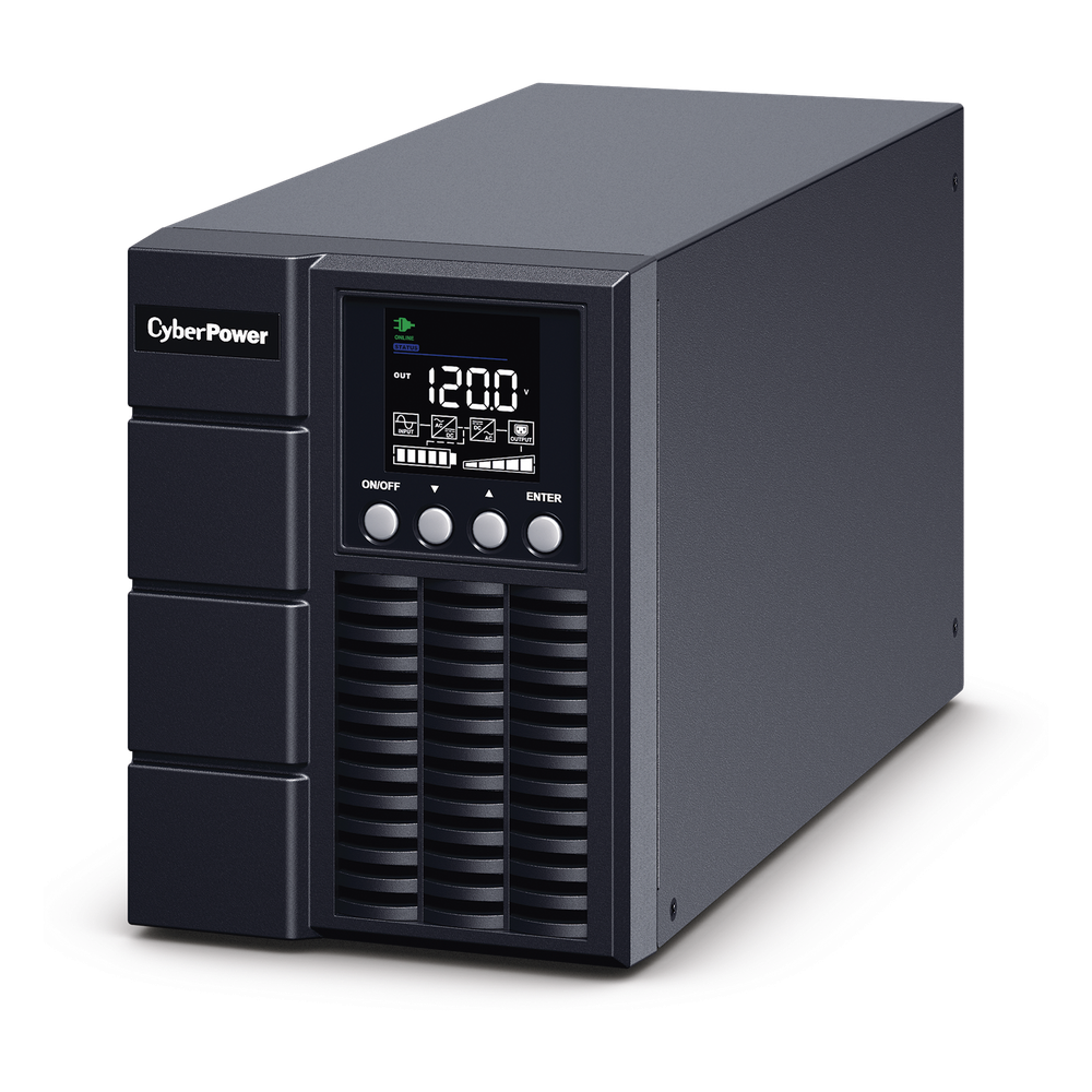 Ups 1000 VA, 900 W, en línea, onda senoidal pura, 4 Tomas