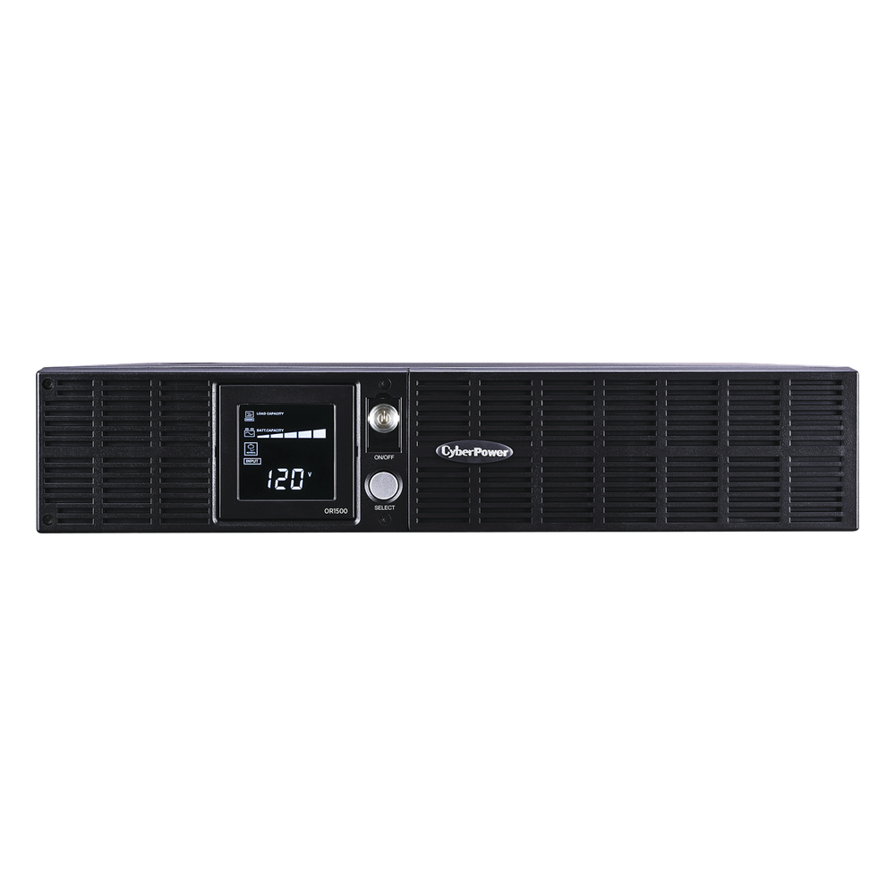 [OR1500LCDRT2U] UPS de 1500 VA / 900 W, Topología Línea Interactiva, Entrada 120 Vca NEMA 5-15P, Torre o Rack 2 UR, Con 8 Tomas NEMA 5-15R
