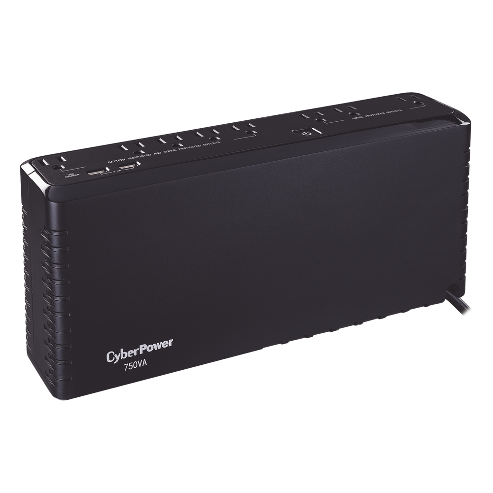 [SL750U] UPS de 750 VA / 375 W, Topología Standby, Entrada 120 Vca NEMA 5-15P, de Escritorio, Con 8 Tomas NEMA 5-15R
