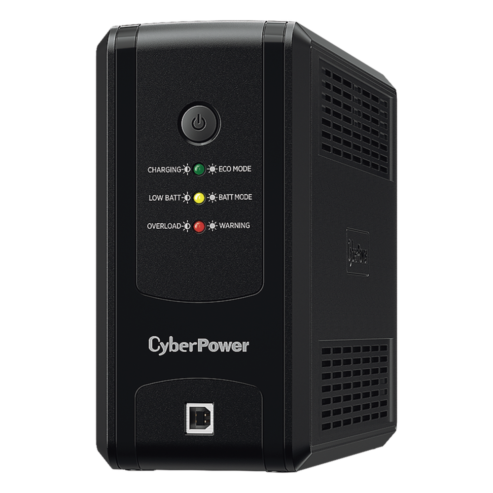 UPS de 750 VA / 375 W, Topología Línea Interactiva, Entrada 120 Vca NEMA 5-15P, y 8 Salidas NEMA 5-15R, Puerto USB, Con Regulador de Voltaje (AVR)