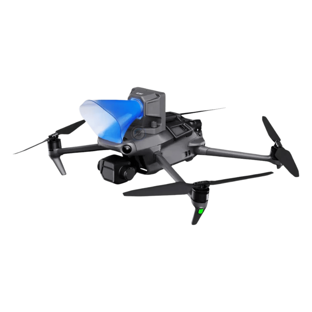 [MP120] Sistema de Radiodifusión de Voz Digital / 20W / 130g / Altavoz Integrado / Luz de Advertencia / Comunicación Bidireccional / AI / DJI Mavic 3T