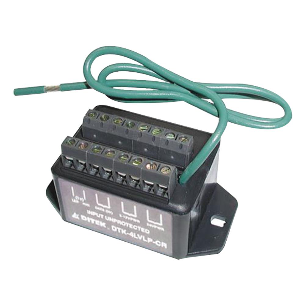 [DTK3LVLPX] Protector contra descargas en Lectores Wiegand (3 pares, 12-14V)