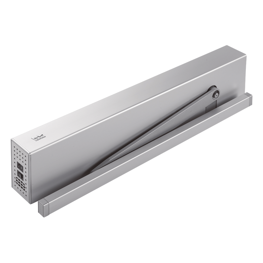 [ED100] Sistema automatizado para la apertura y cierra de puertas con Brazo de Empuje de hasta 110 cm / 100Kg