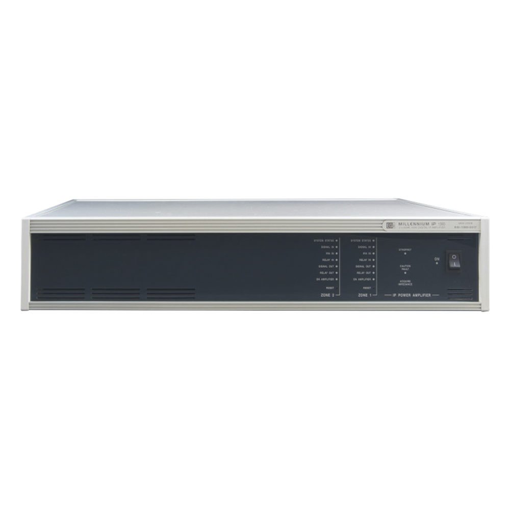 [1364] ETAPA DE POTENCIA DIGITAL 4x120W 100V MILLENNIUM IP 2U, 4 ZONAS