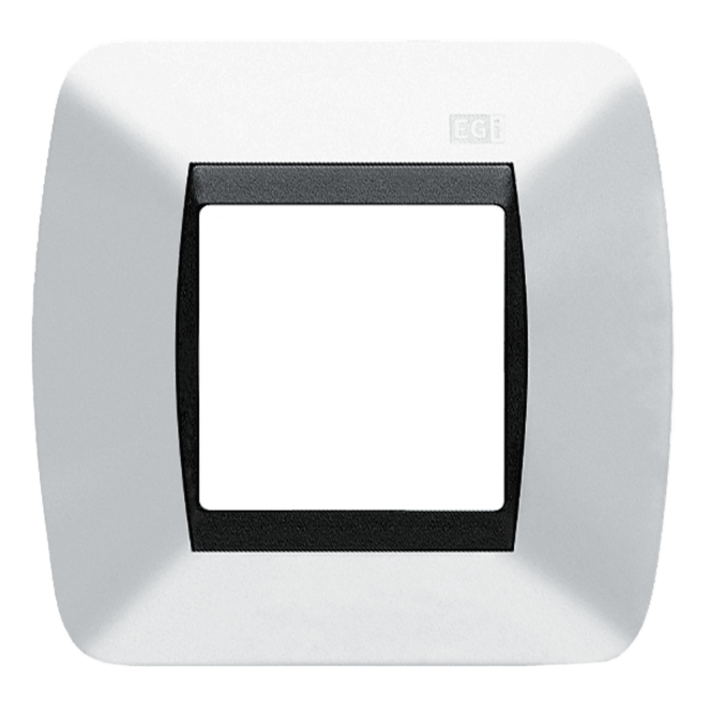 Embellecedor EGI 1 Modulo para Caja Universal. color blanco