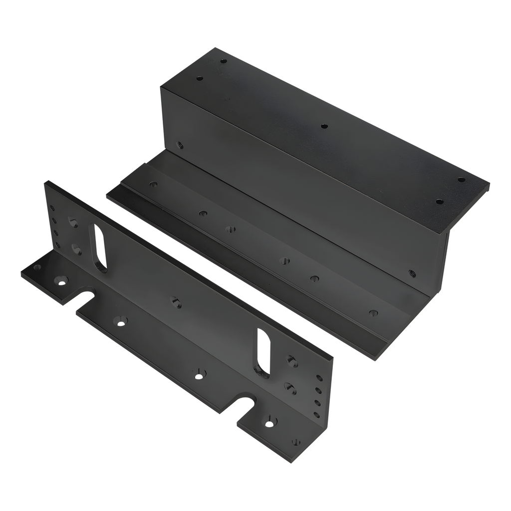 Montaje para cerradura negro