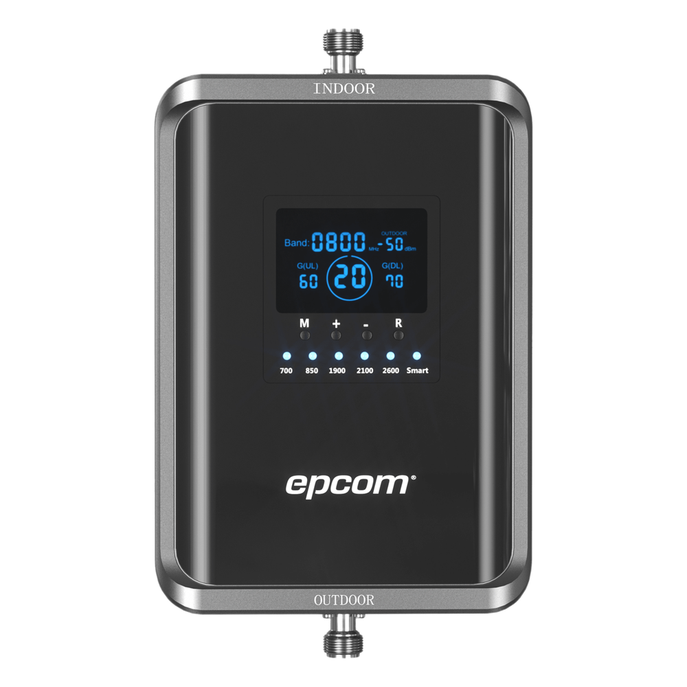 Amplificador de señal celular 2G, 3G, 4G y 5G, 1000 m²