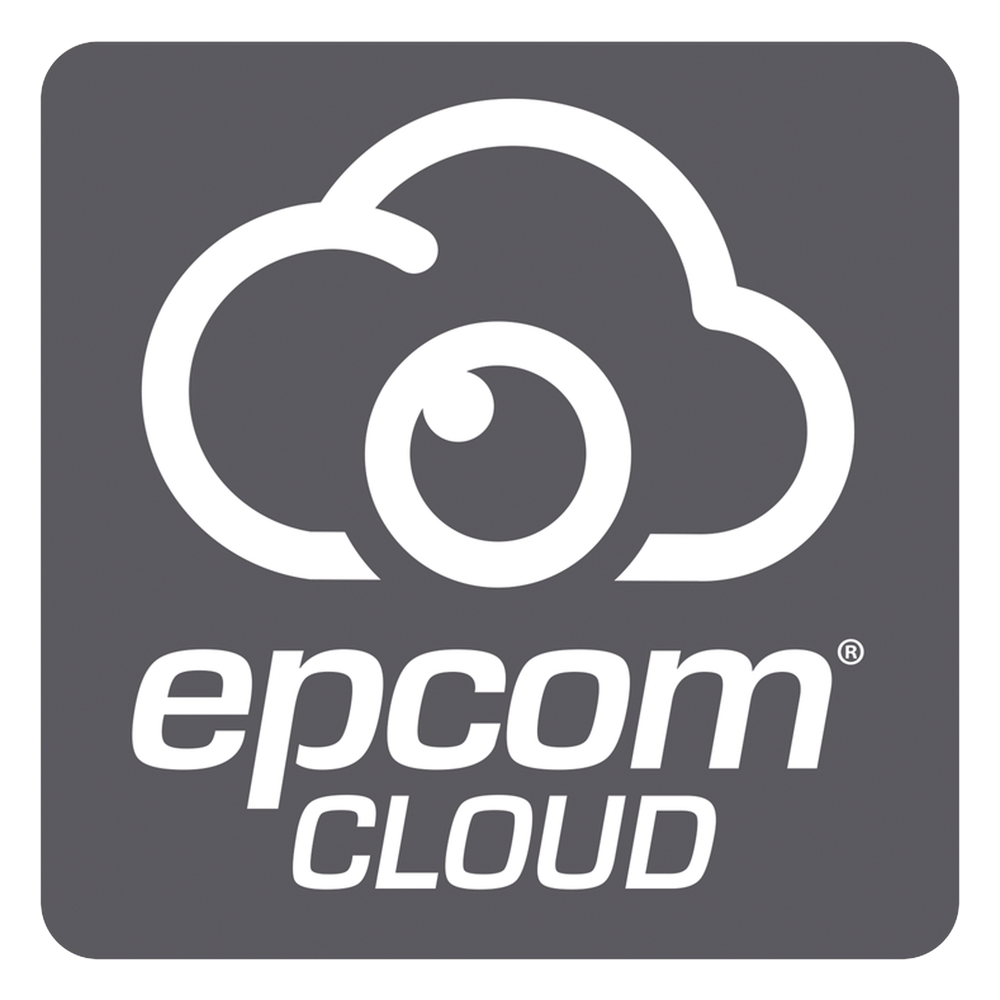 Suscripción Anual Epcom Cloud / Grabación en la nube para 1 canal de video a 8MP con 30 días de retención / Grabación por detección de movimiento