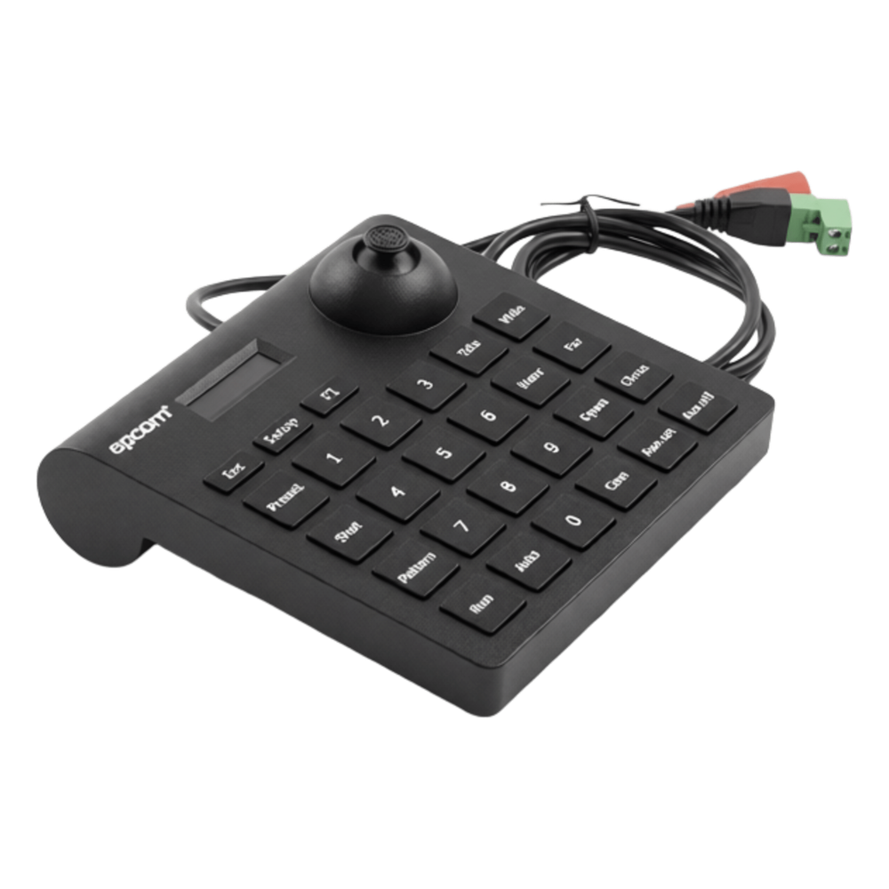 [M-360K] Mini Teclado controlador PTZ con pantalla LCD y joystick altamente resistente