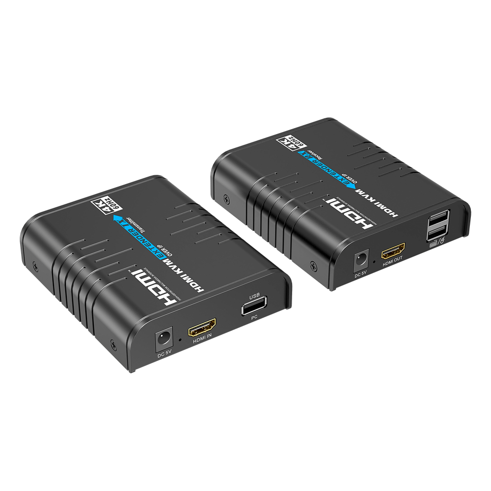 Extensor KVM HDMI 4K a 60 Hz 120 m, 18Gbps