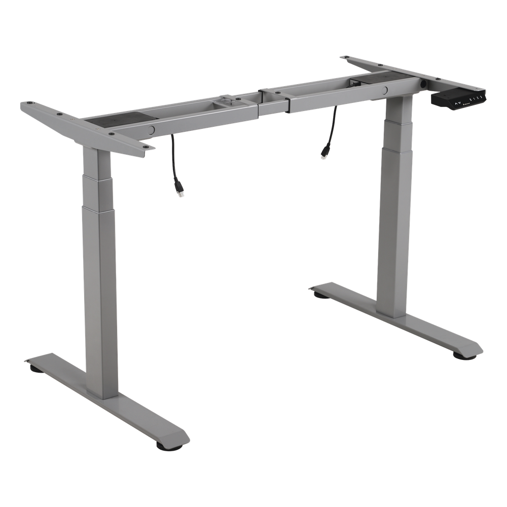 Base de Escritorio Motorizado Profesional gris