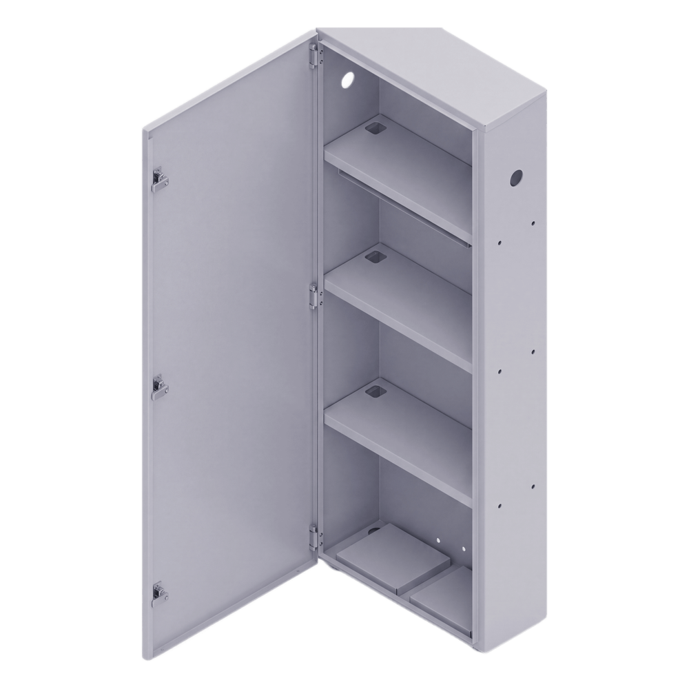 Gabinete para instalación de 4 Baterías