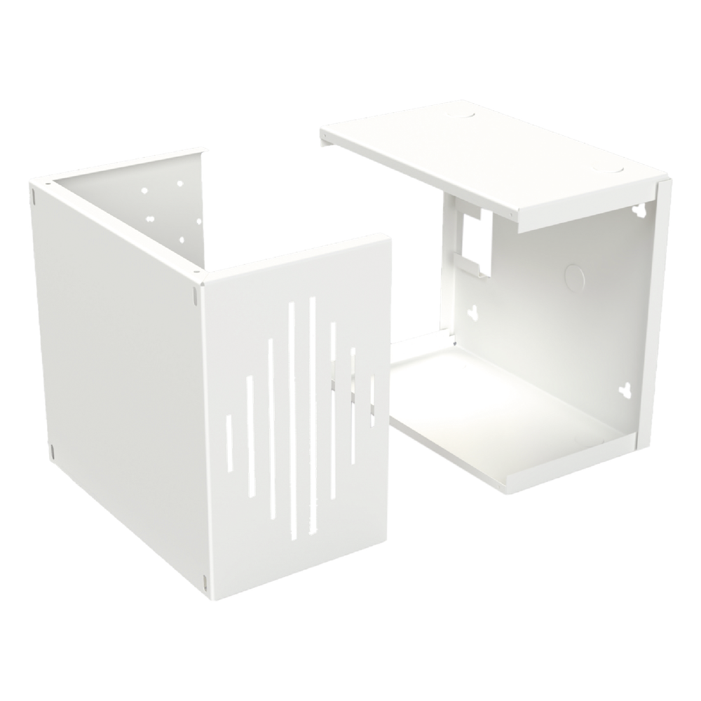 Gabinete para Resguardo de Sirena de 30 W (SF581A o SF581L No incluida), Preparación para Tamper (No incluido)