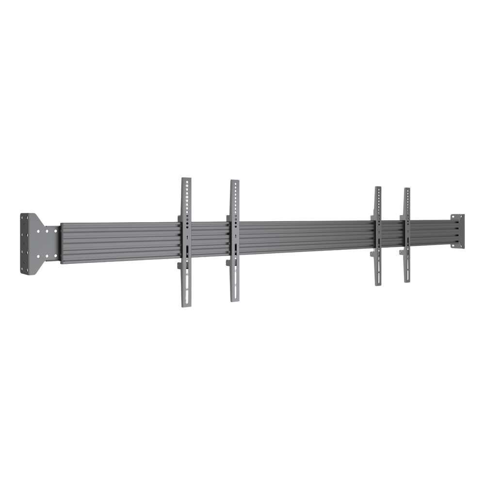 [LFWW2X1U] Sistema de montaje en Pared / Rieles 2000 mm (78.7 in) / Estructura Modular / Soporte Ajustable / Incluye Herramientas y Tornillería Completa