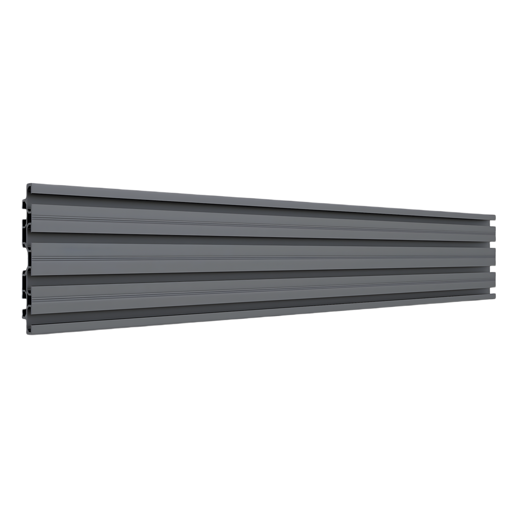 [SDJH103] Accesorio_ Riel de Aluminio con Longitud 1000 mm | Incluye Tapas laterales | Compatible con estructura para Videowall | Diseño Modular