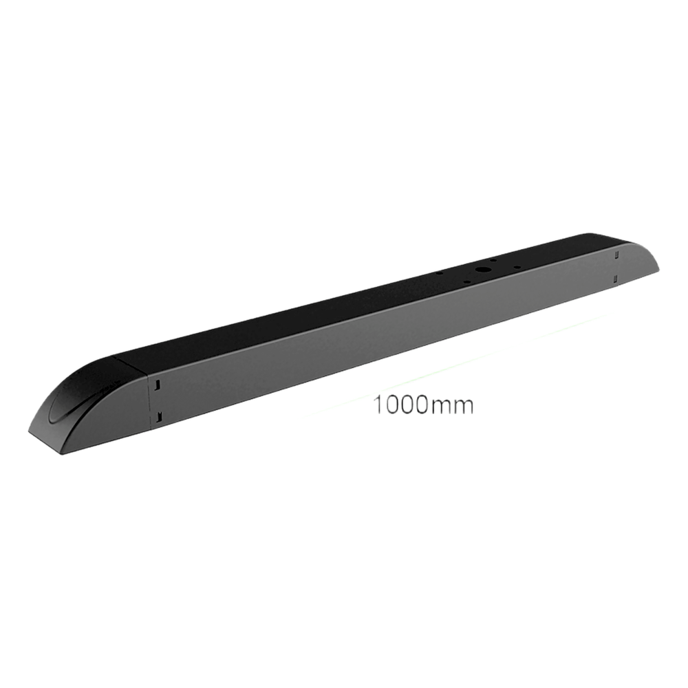 [SDJH128] Soporte Estructural para Videowall con motaje en Piso | Perfil Rectangular de 1m| Diámetro de los orificios 20 mm Post Support 76.5 mm |Incluye Herramientas Allen| 4 Agujeros Pasantes M8