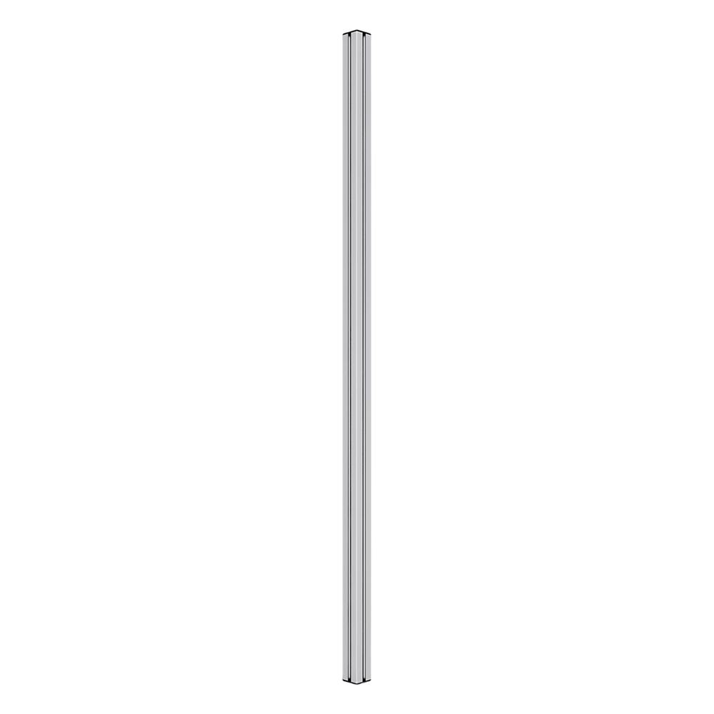 [SDJH2380] Accesorio_ Riel de Aluminio con longitud de 2380mm| Compatible con estructura para Videowall | Diseño Modular | Incluye Tapas de Riel