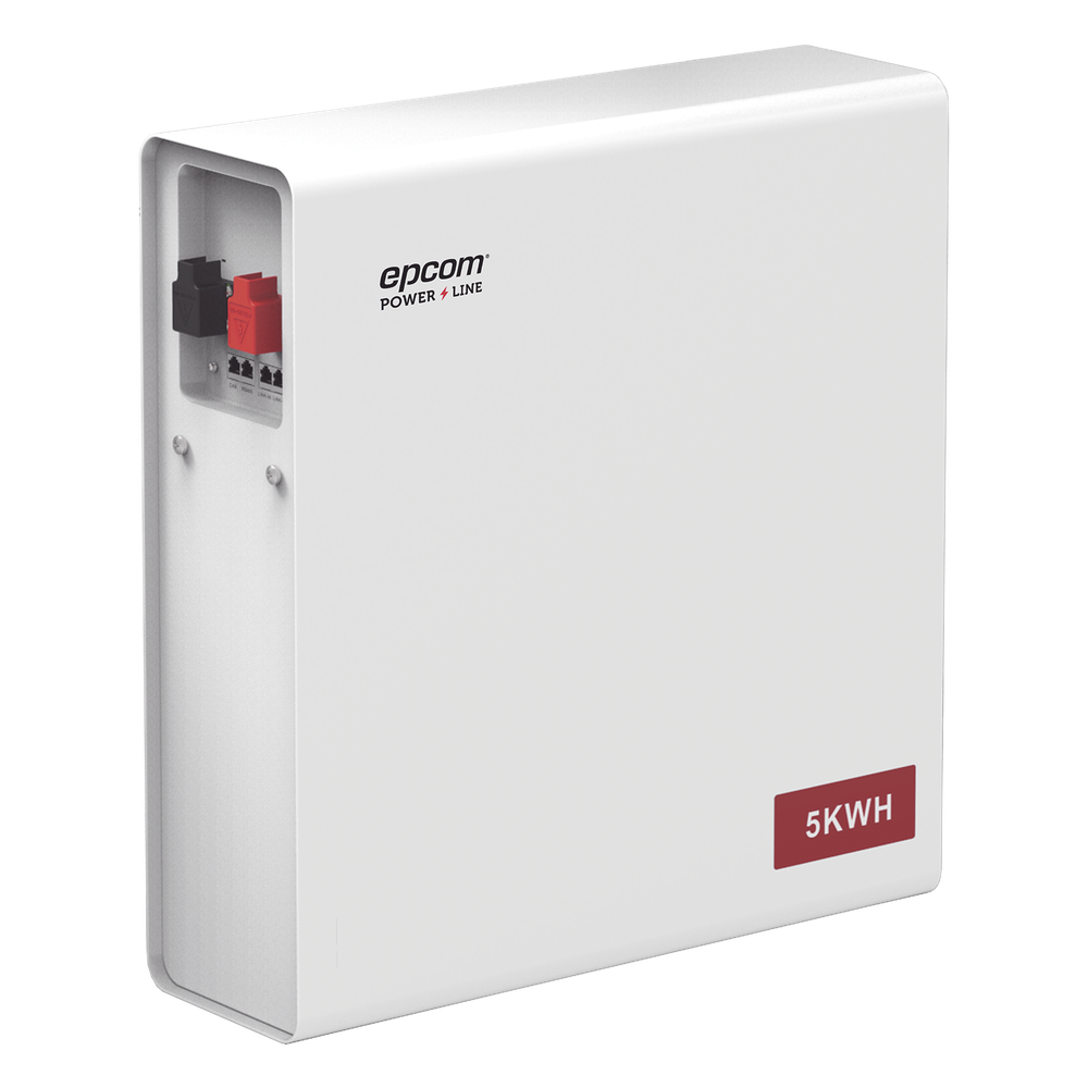 [RES1005K] Batería de Litio LiFePO4 / 51.2 Vcc / 100 Ah / 5 kWh / Exterior / Instalación en Pared